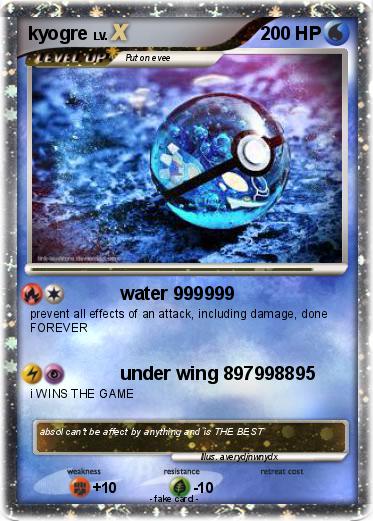 Pokemon kyogre