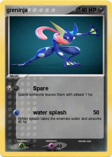 Pokemon greninja