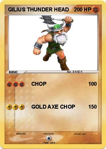 Pokemon GILIUS THUNDER HEAD