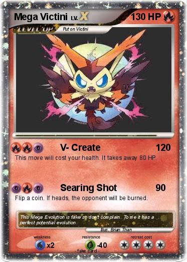 Pokemon Mega Victini