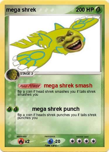 Pokemon mega shrek