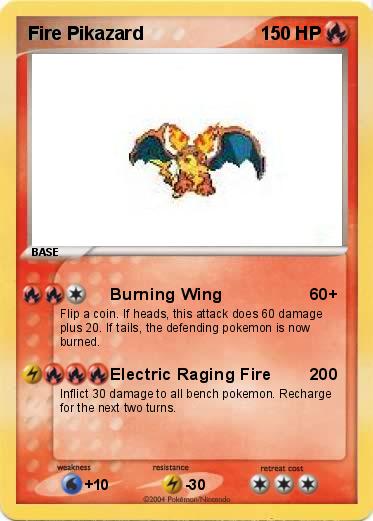 Pokemon Fire Pikazard