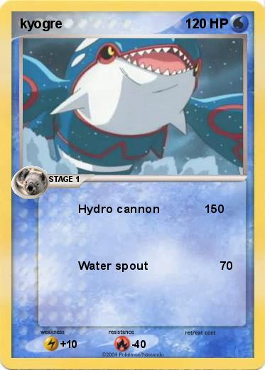 Pokemon kyogre                              