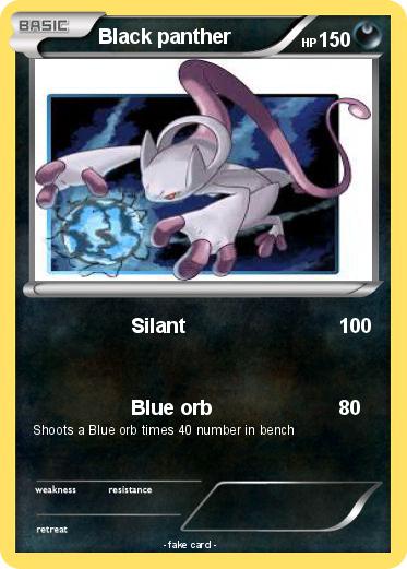 Pokemon Black panther