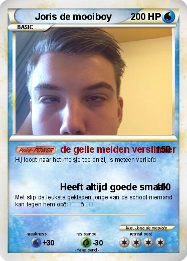 Pokemon Joris de mooiboy