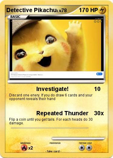 Pokemon Detective Pikachu