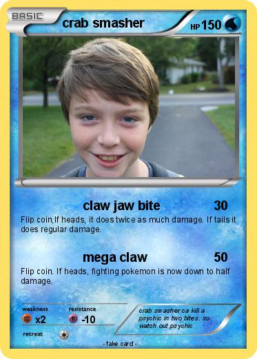 Pokemon crab smasher