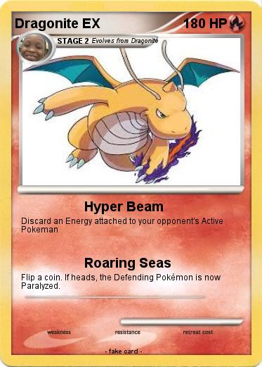 Pokemon Dragonite EX