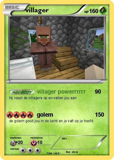 Pokemon villager