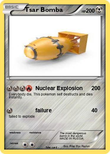 Pokemon Tsar Bomba