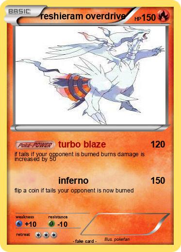 Pokemon reshieram overdrive