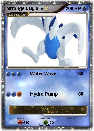 Pokemon Stronge Lugia