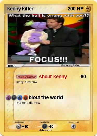 Pokemon kenny killer