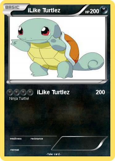Pokemon iLike Turtlez