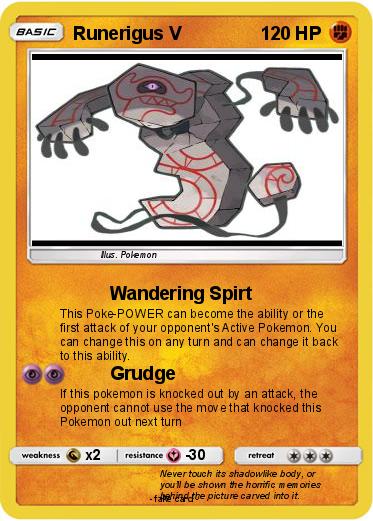 Pokemon Runerigus V