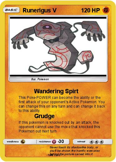 Pokemon Runerigus V