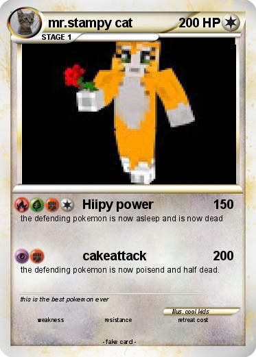 Pokemon mr.stampy cat