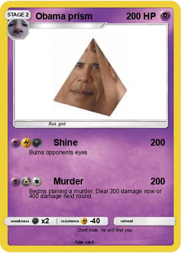 Pokemon Obama prism