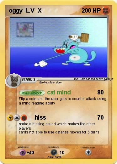 Pokemon oggy  L.V  X