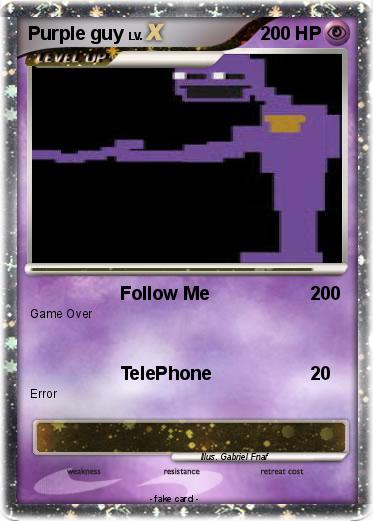 Pokemon Purple guy