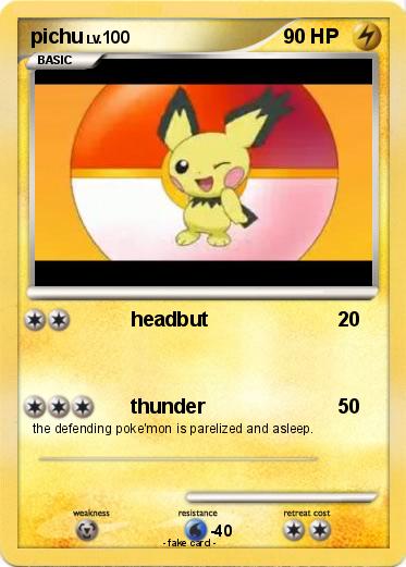 Pokemon pichu