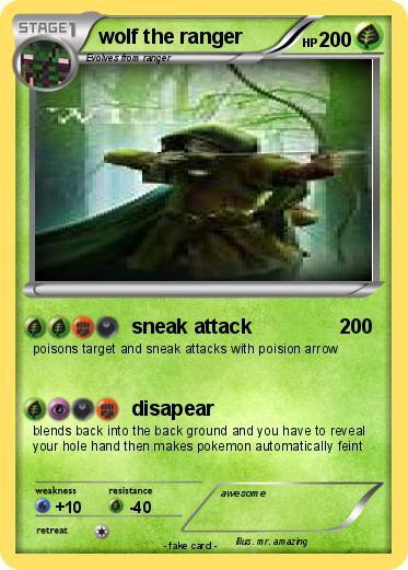 Pokemon wolf the ranger