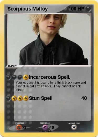 Pokemon Scorpious Malfoy