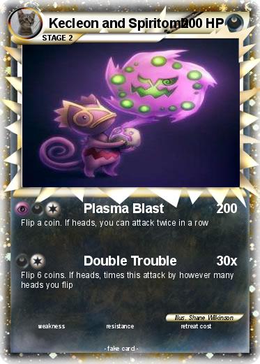 Pokemon Kecleon and Spiritomb