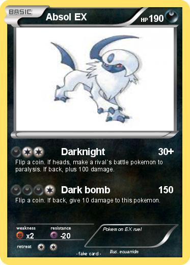 Pokemon Absol EX