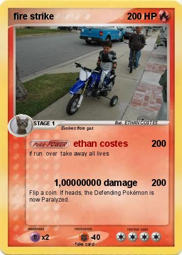 Pokemon fire strike