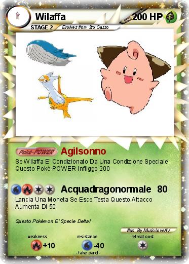 Pokemon Wilaffa