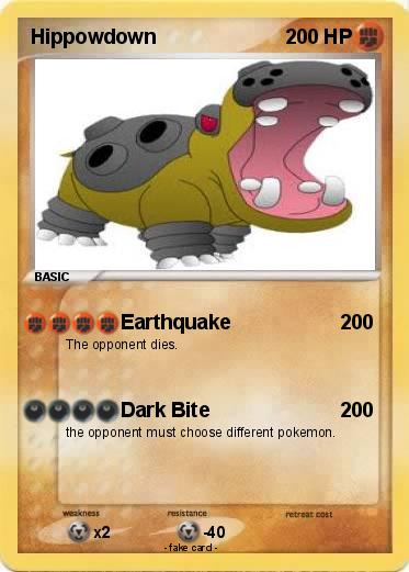 Pokemon Hippowdown