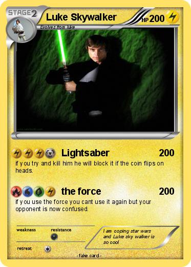 Pokemon Luke Skywalker