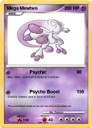 Pokemon Mega Mewtwo