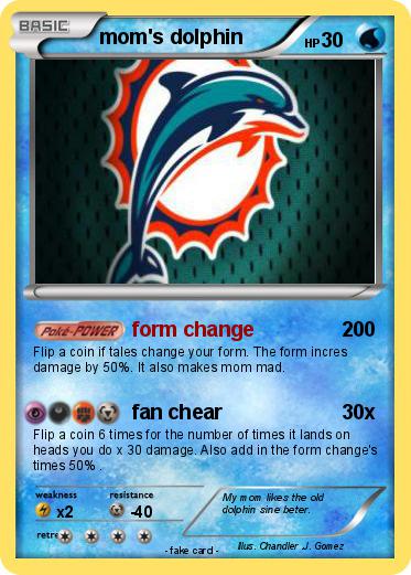 Pokemon mom's dolphin