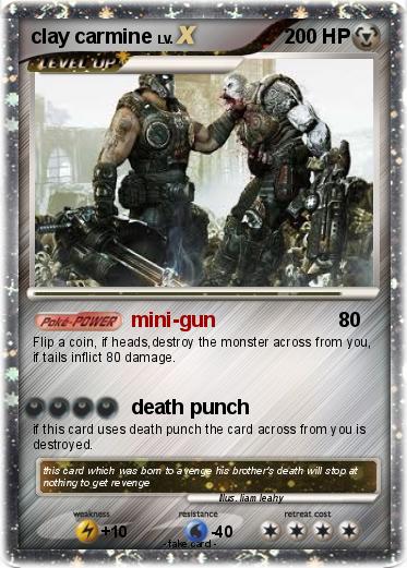 Pokemon clay carmine