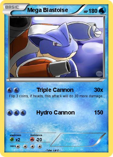 Pokemon Mega Blastoise