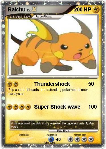 Pokemon Raichu
