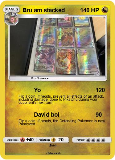 Pokemon Bru am stacked