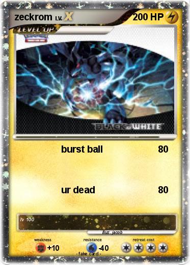 Pokemon zeckrom