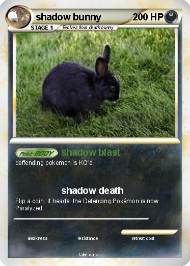 Pokemon shadow bunny