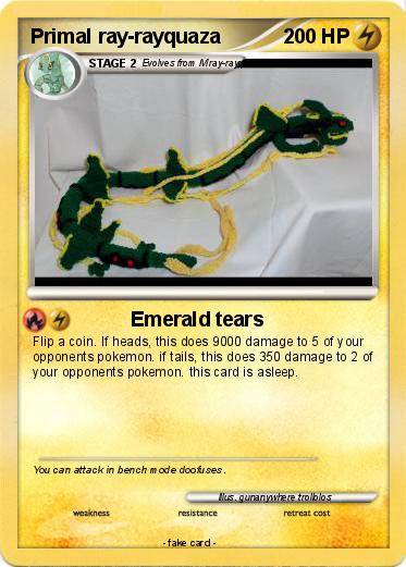 Pokemon Primal ray-rayquaza