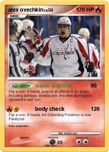 Pokemon alex ovechkin