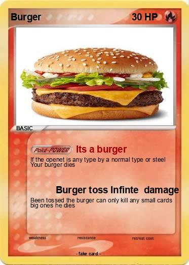 Pokemon Burger