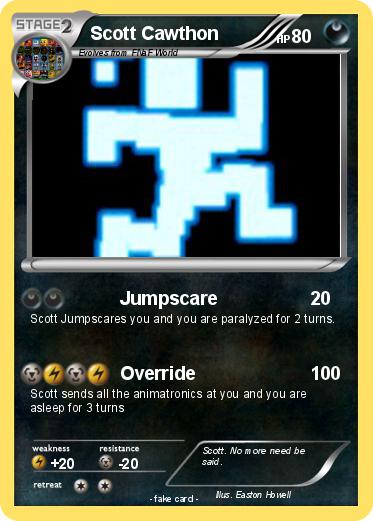 Pokemon Scott Cawthon