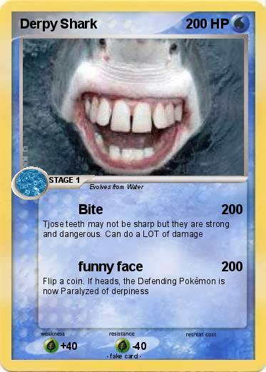 Pokemon Derpy Shark