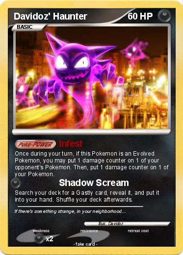 Pokemon Davidoz' Haunter
