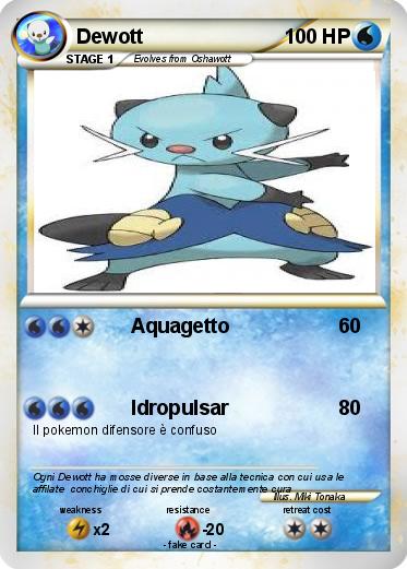 Pokemon Dewott