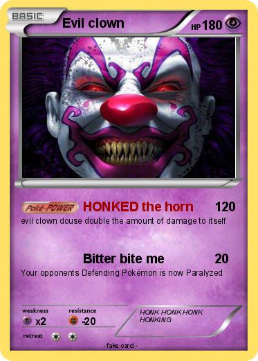 Pokemon Evil clown