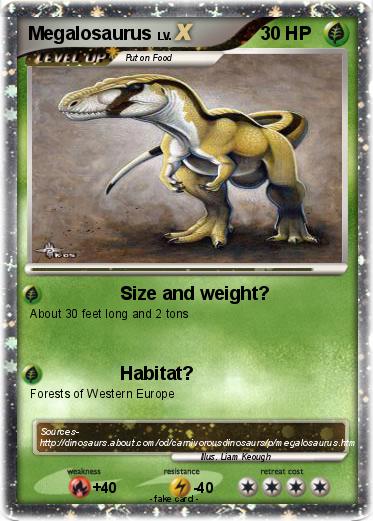 Pokemon Megalosaurus